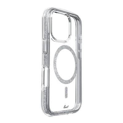 Laut Aero Sparkle Back Cover for Apple iPhone 16 Pro - Crystal Silver