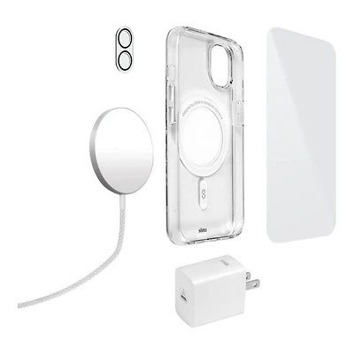 LOGiiX Complete Charging & Protection Bundle for iPhone 16 - LGX-13822
