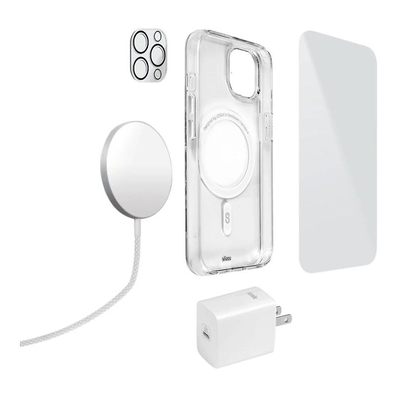 LOGiiX Complete Charging & Protection Bundle for iPhone 16 Pro Max - LGX-13825
