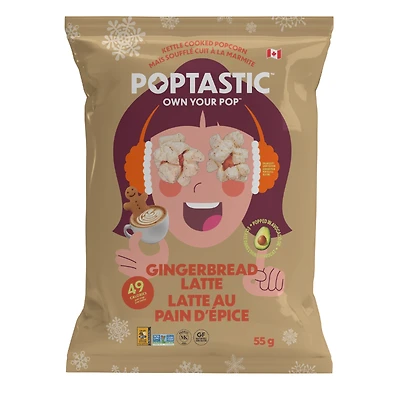 Poptastic Popcorn - Gingerbread - 55g