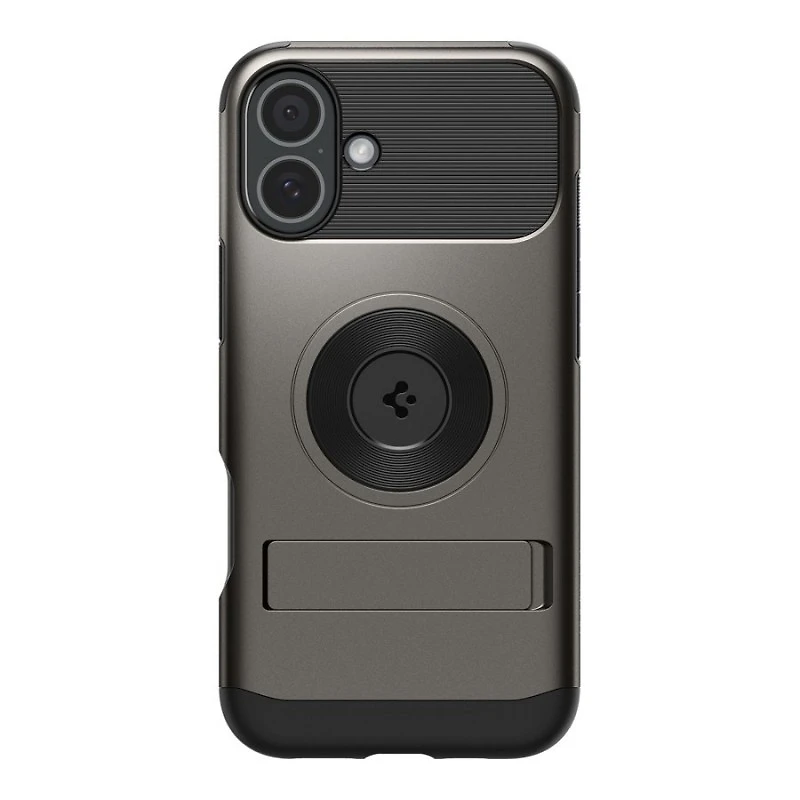Spigen Slim Armor MagFit Case for Apple iPhone 16 - Gunmetal
