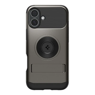 Spigen Slim Armor MagFit Case for Apple iPhone 16 - Gunmetal