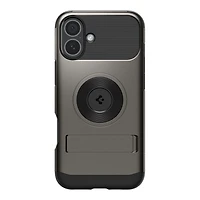 Spigen Slim Armor MagFit Case for Apple iPhone 16 - Gunmetal