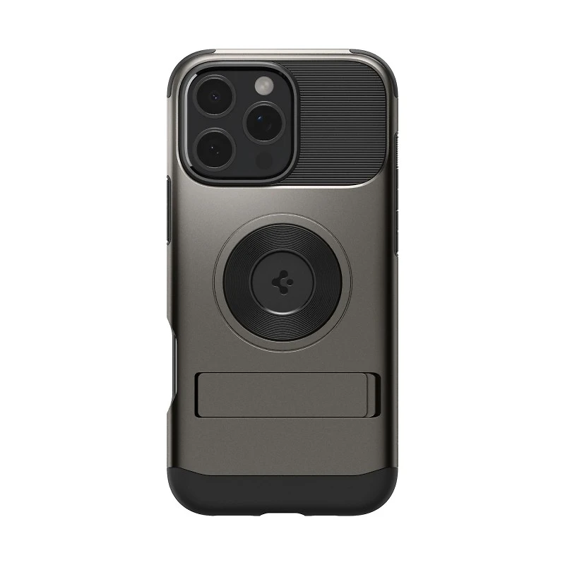 Spigen Slim Armor MagFit Case for Apple iPhone 16 Pro Max - Gunmetal
