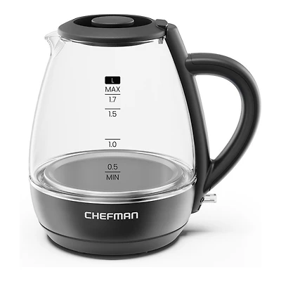 CHEFMAN GLASS KETTLE RJ11-17-GMR