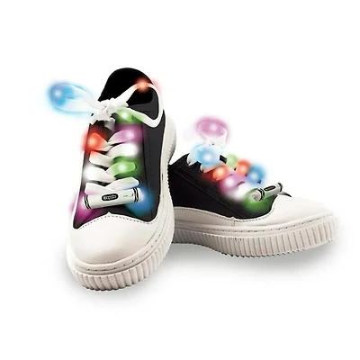 CRAYOLA LIGHT UP LACES in White