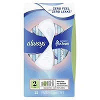Always Infinity Sanitary Pads - Heavy - Size 2 - 32's
