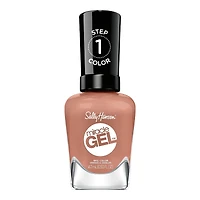 S HANSEN MIRACLE GEL NAIL RD LESS TRA in Brown