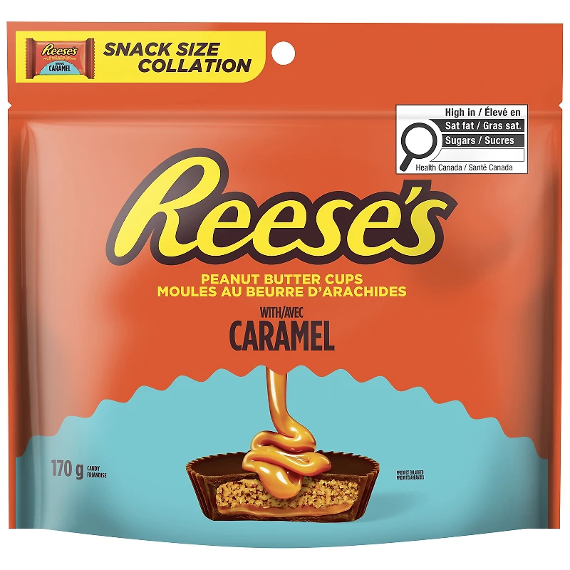 REESE PB CUP CARAMEL 170G