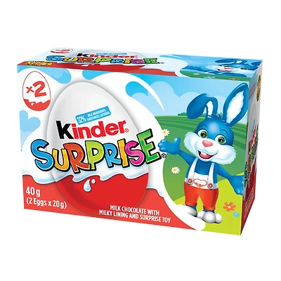 KINDER SURPRISE 2PCE/40G Size 2 piece 40g