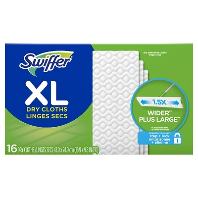 Swiffer XL Dry Sweeping Cloths - Multisurface - 16s