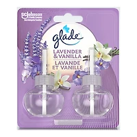Glade PlugIns Lavender & Vanilla Air Freshener Refill - 2pcs