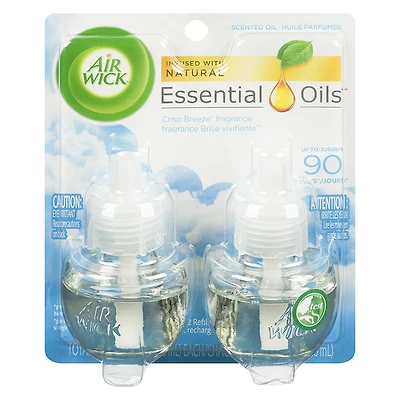 Air Wick Scented Oil Refill - Crisp Breeze - 2 x 21ml
