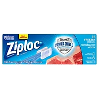 Ziploc Slideloc Freezer Bag - Medium - 15s
