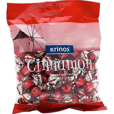 Krinos Cinnamon Hard Candies - 200g