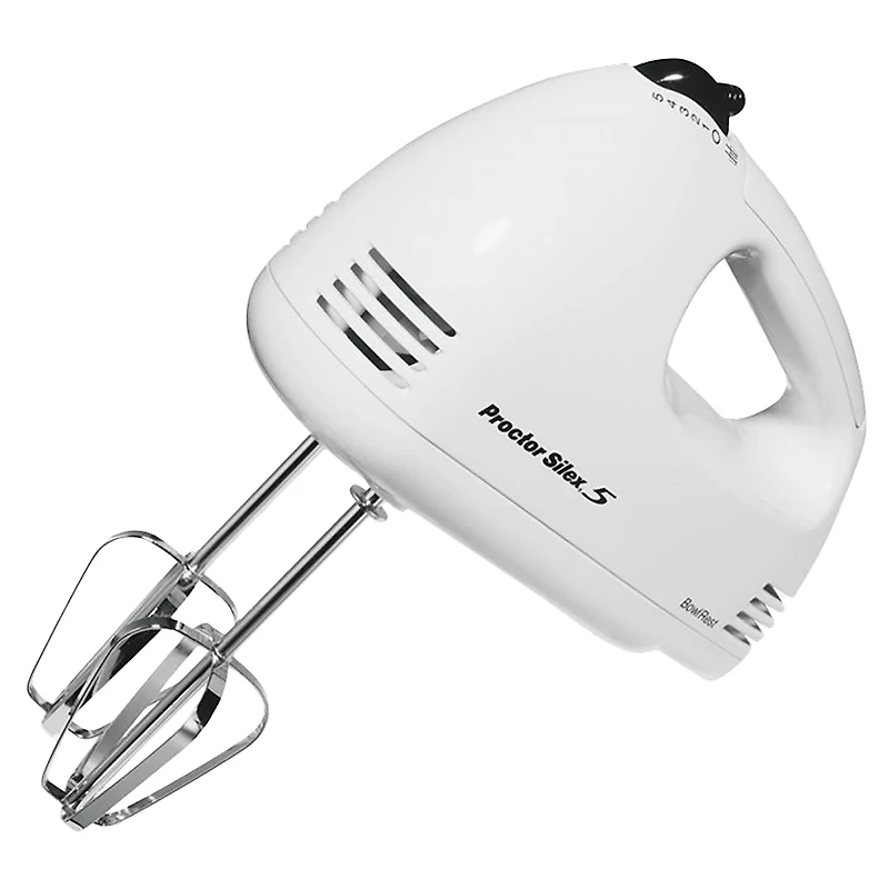 Proctor Silex Easy Mix Hand Mixer - White - 62515PS