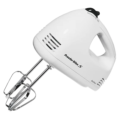 Proctor Silex Easy Mix Hand Mixer - White - 62515PS