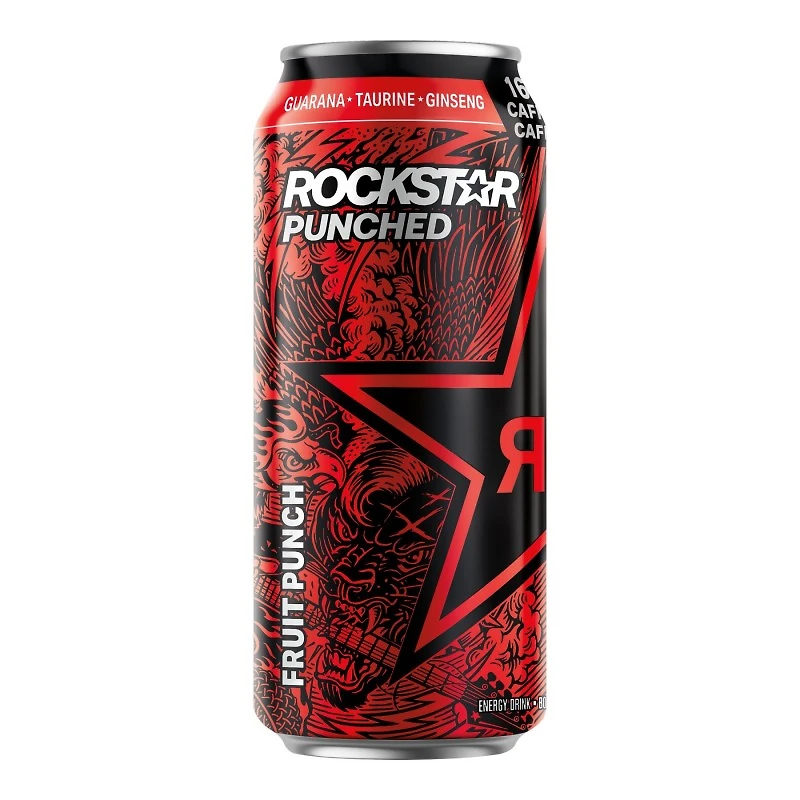 Rockstar Punched Fruit Punch - Energy drink - 473 ml
