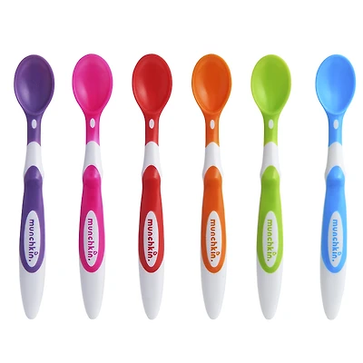 Munchkin Infant Soft-Tip Infant Spoons - 6 pack