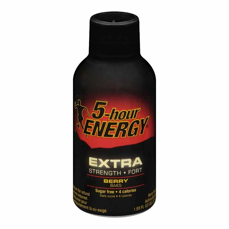 5 Hour Energy Drink - Extra Strength Berry - 57ml