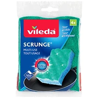 Vileda Multi-Use Scrunge - 4 pack