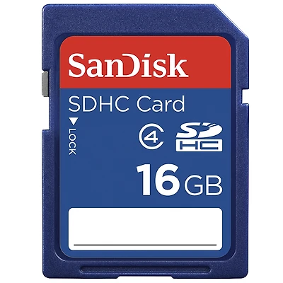 SanDisk 16GB SDHC Card - SDSDB-016G-B35S