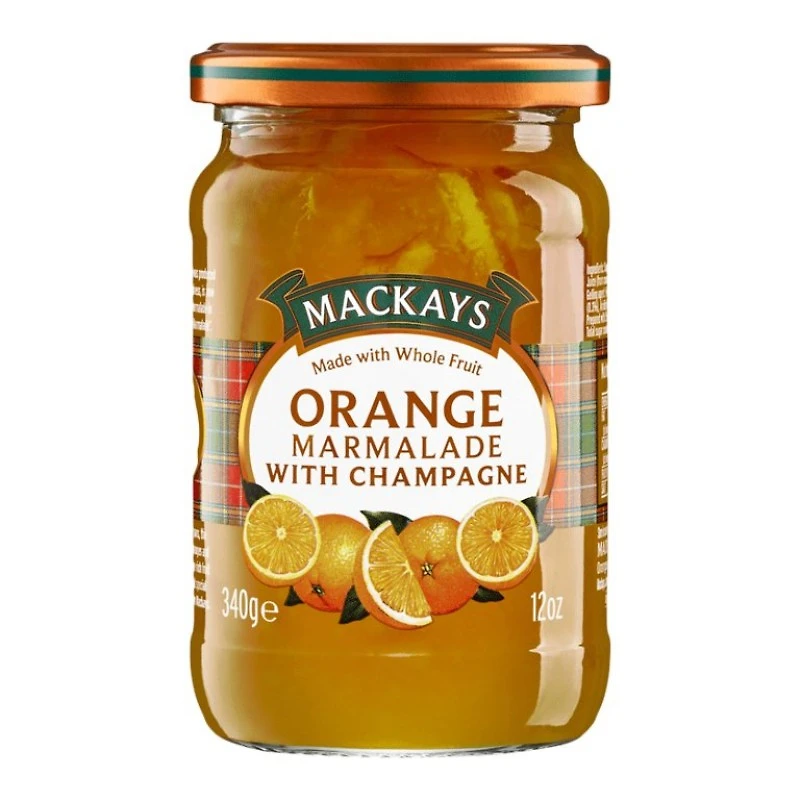 Mackays Marmalade - Orange with Champagne - 340g