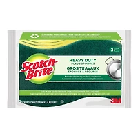 3M Scotch-Brite Heavy Duty Scrub Sponge - 3 pack 