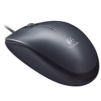Logitech M100 Optical Mouse - Black - 910-001648