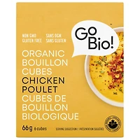 Go Bio! Gobio Organic Chicken Bouillon Cubes - 66g