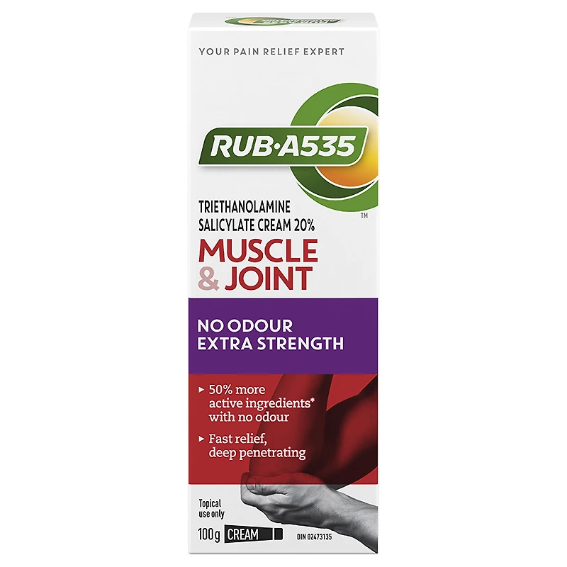 RUB A535 Ultra Strength No Odour Cream - 100g