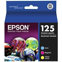 Epson 125 Colour Multi-Pack Ink Cartridge - T125520