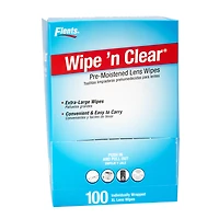 Flents Wipe n' Clear Pre-Moistened Lens Wipes - 100s