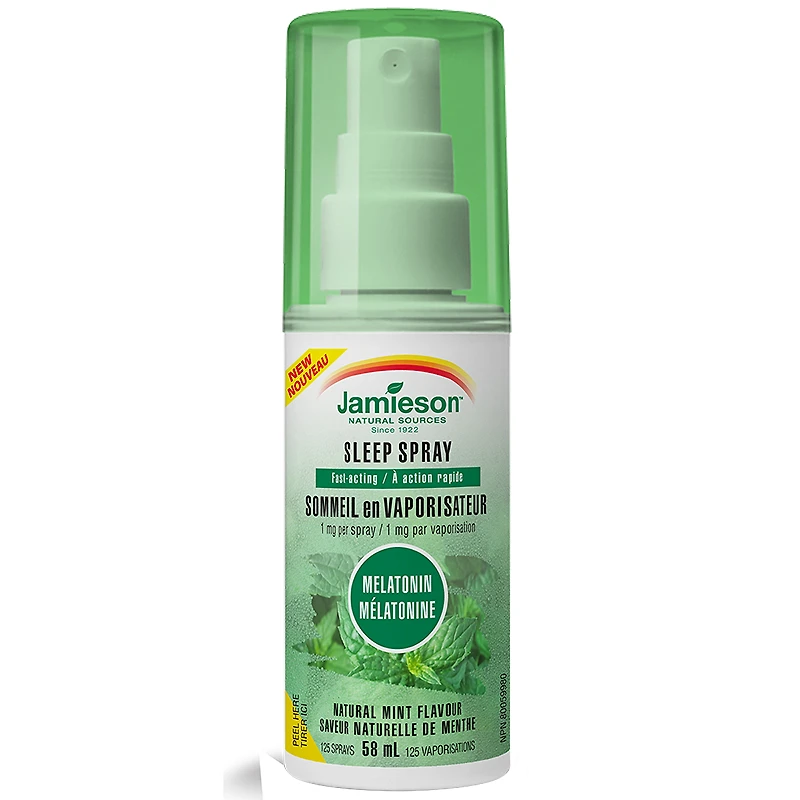 Jamieson Sleep Spray Melatonin - Mint - 58ml