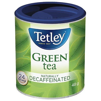 Tetley Decaffeinated Green Tea - 24s