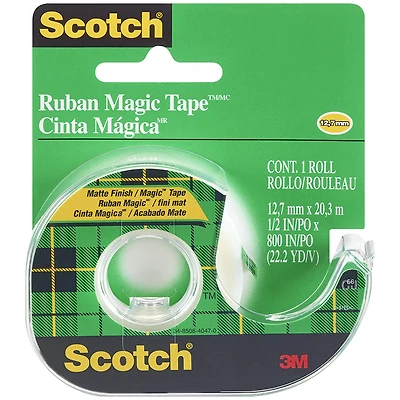 3M Scotch Magic Tape - 12.7mm x 20.3m