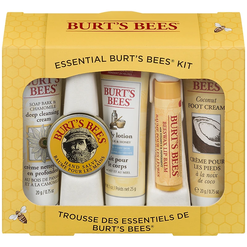 Burt's Bees Essential Kit - 5 piece