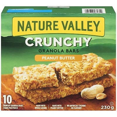 Nature Valley Crunchy Granola Bars - Peanut Butter - 5 x 230g