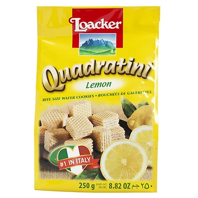 Loacker Quadratini - Lemon - 250g