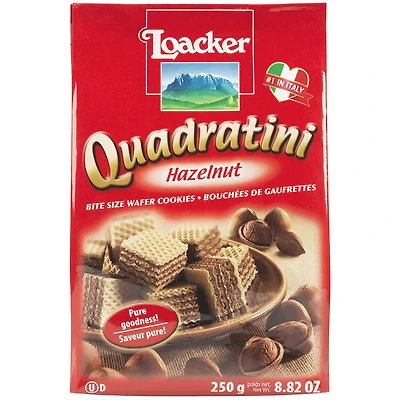 Loacker Quadratini - Hazelnut - 250g