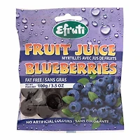 Efruti Gummi-Sweets Fruit Juice Blueberries - 100g