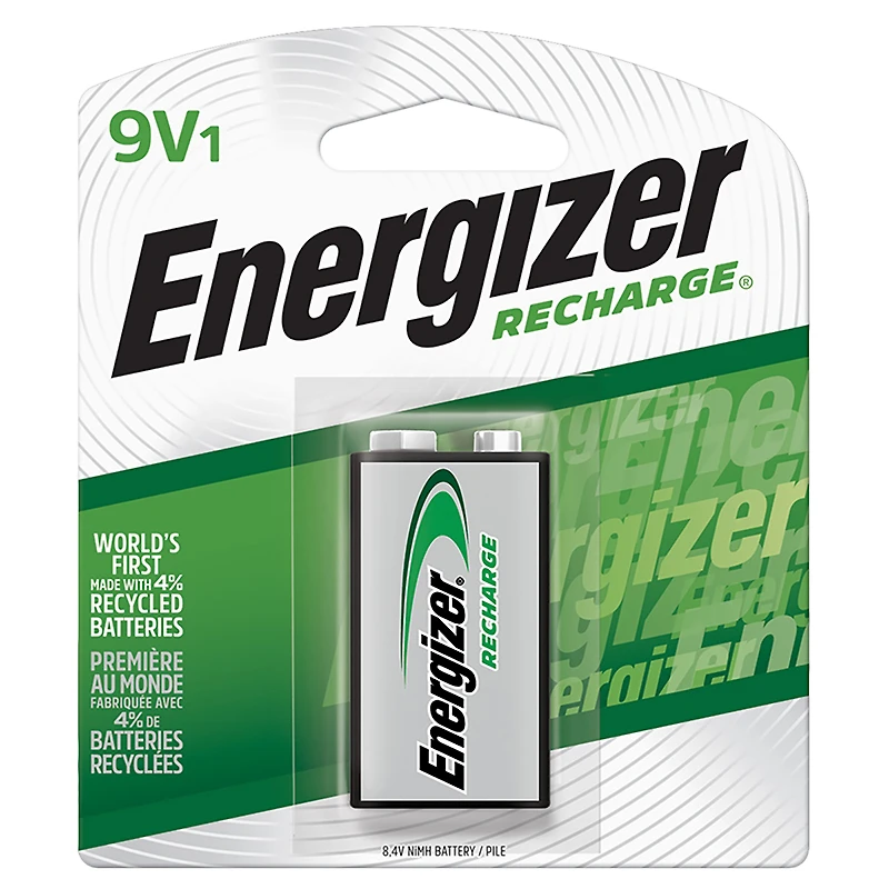 Energizer No. NH22 - Battery - Rechargeable - 9V - NiMH - 150 mAh