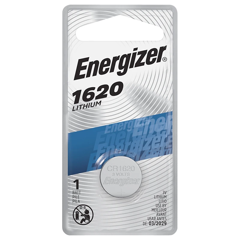 Energizer 3V Lithium Battery - CR1620