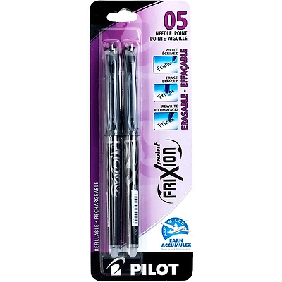 Pilot Frixion Point Pen - Blue - 2 pack