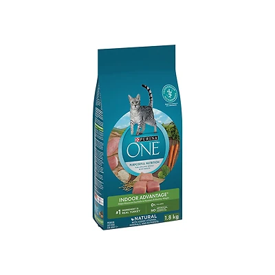 Purina One Indoor Advantage Dry Cat Food - 1.8kg
