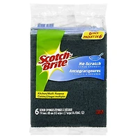 Scotch-Brite No Scratch Sponge - 6 pack