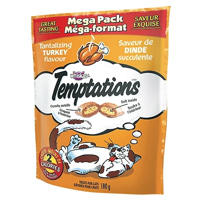 Whiskas Temptation Mega Pack - Tantalizing Turkey - 180g