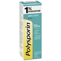 Polysporin Anti-Itch Cream - 1% Hydrocortisone - 28g