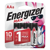 Energizer Max Battery - AA - 8 pack