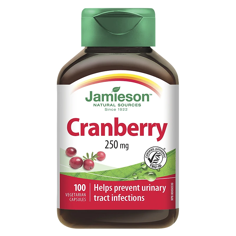 Jamieson Cranberry 250 mg - 100's